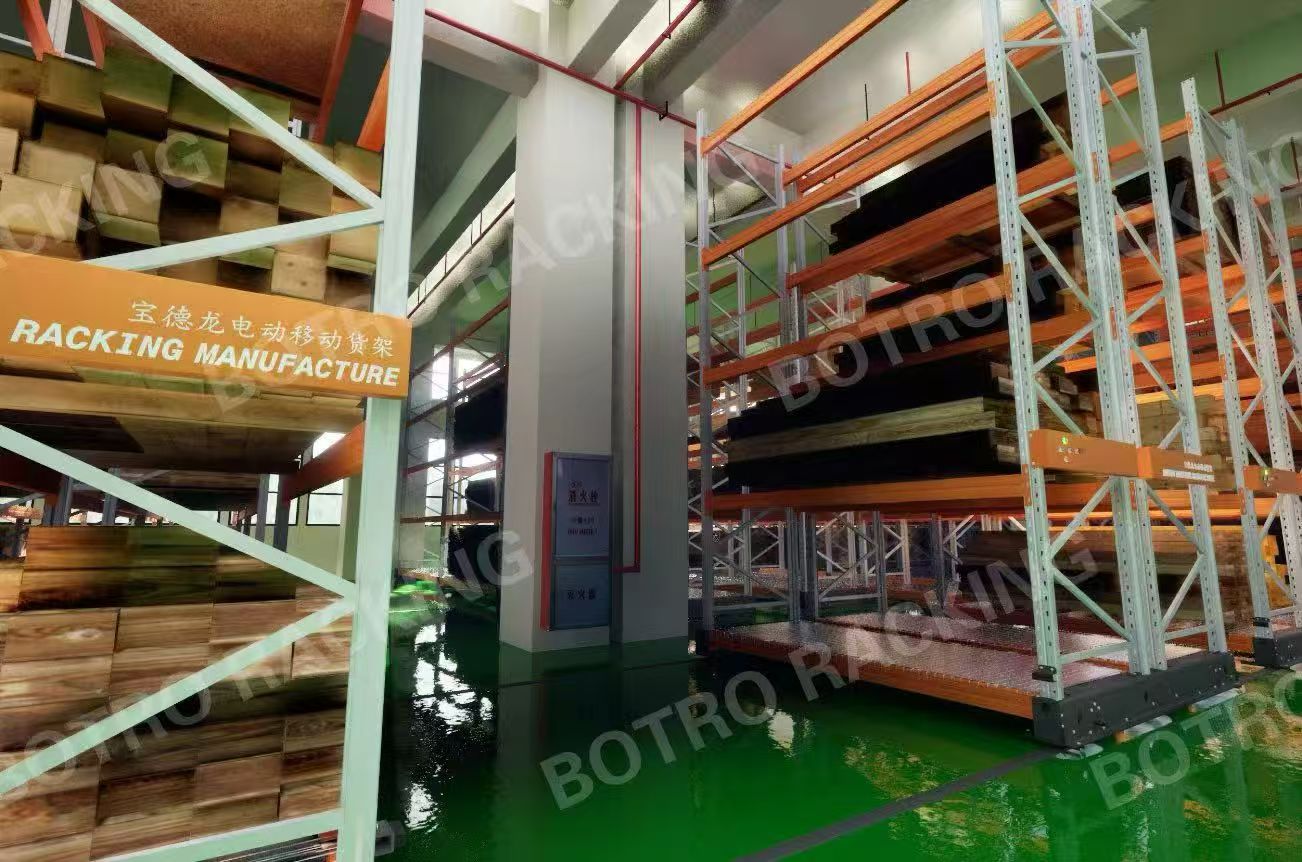 mobile racking system kệ kho di động