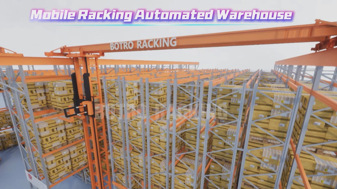 Botro Mobile Racking kho tự động: Cách mạng hóa kho hàng tự động