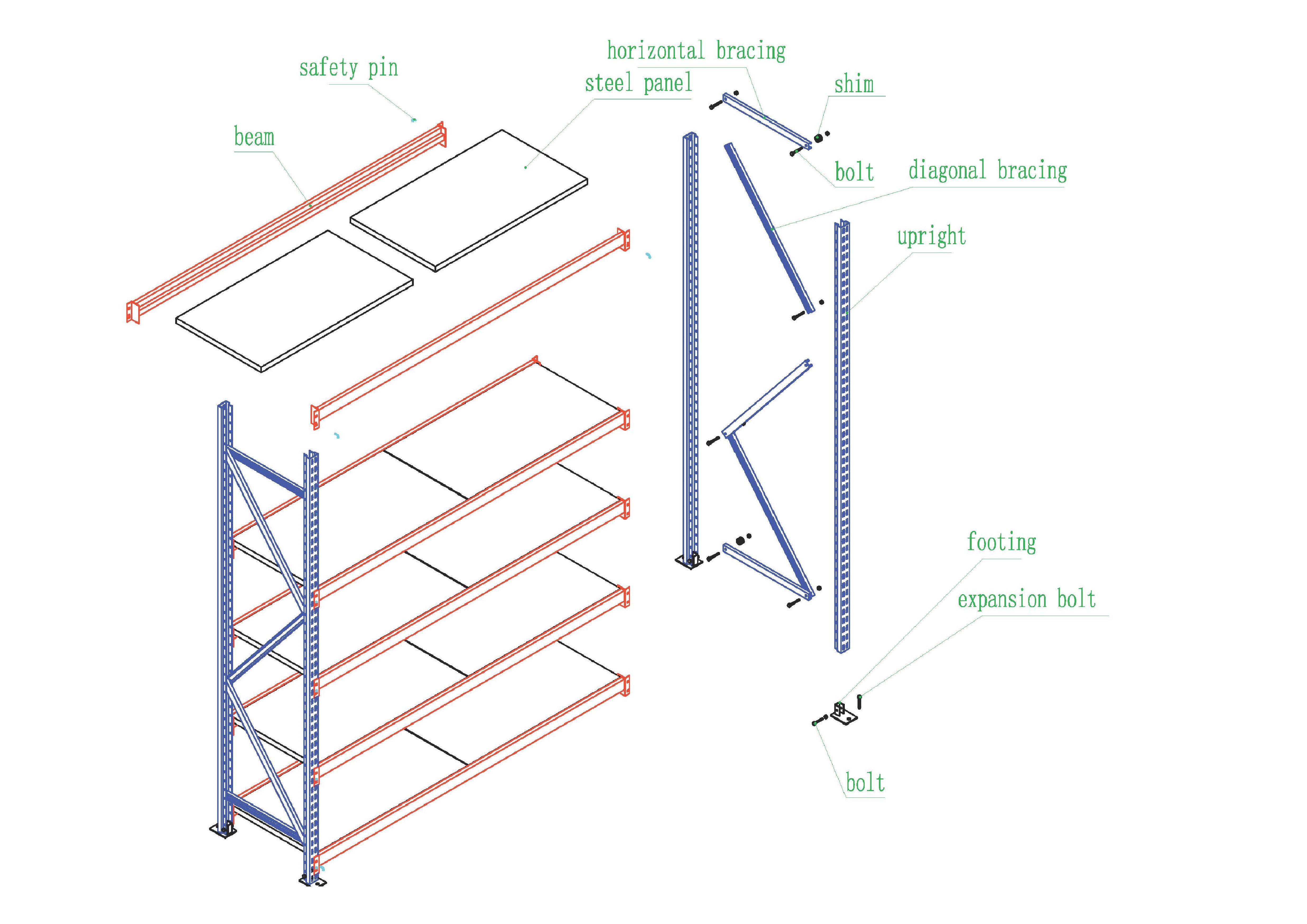 hướng dẫn lắp ráp giá đỡ trung bình